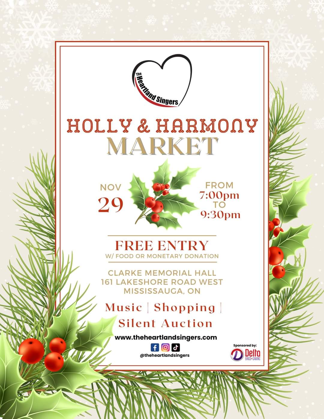 Holly & Harmony Concert & Market