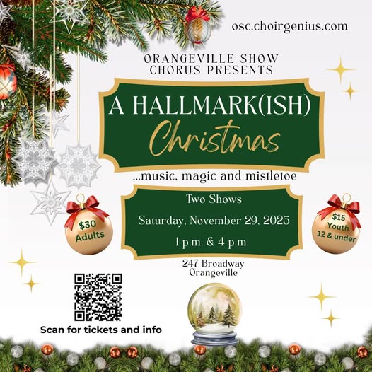 A Hallmark(ish) Christmas - Orangeville Show Chorus