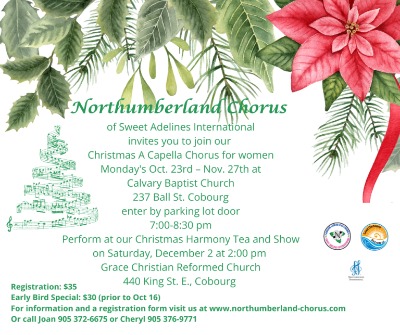 Christmas A Capella Chorus - Northumberland Chorus Christmas A Capella Chorus - Northumberland Chorus