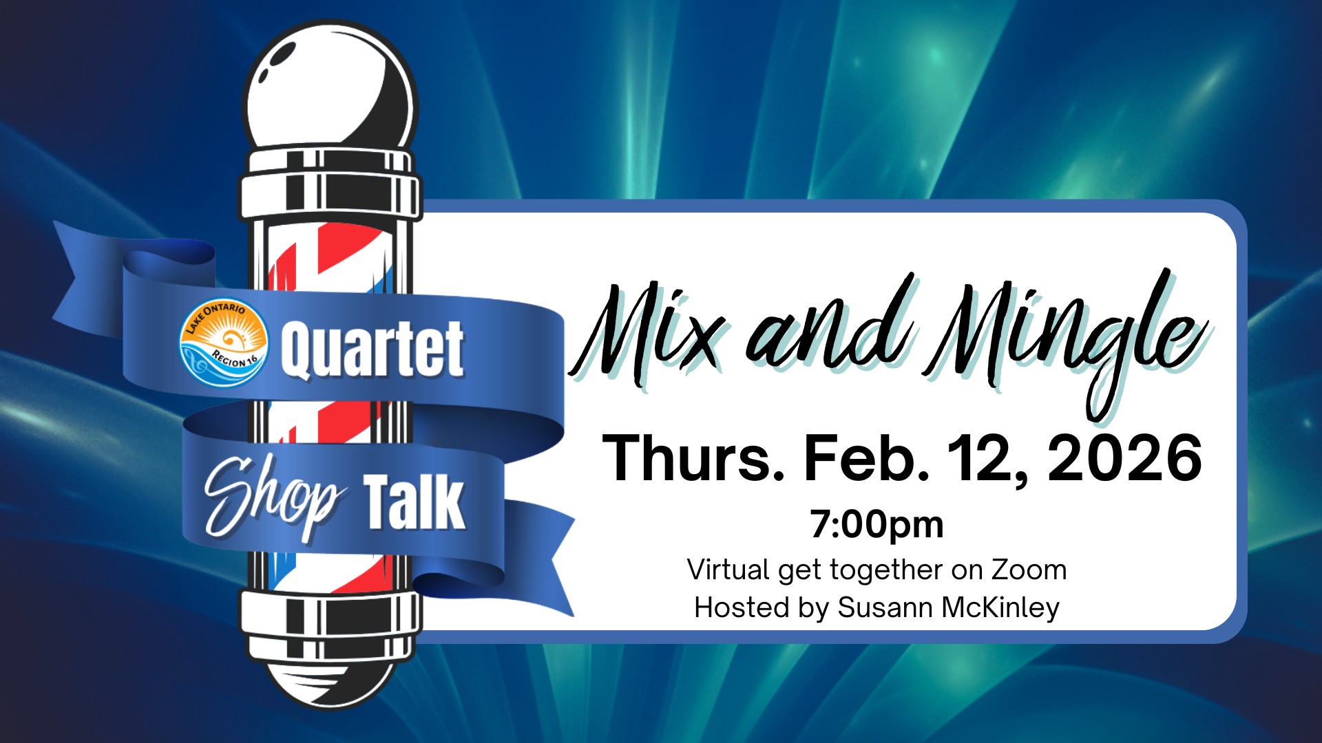 Quartet Shop Talk - Mix and Mingle